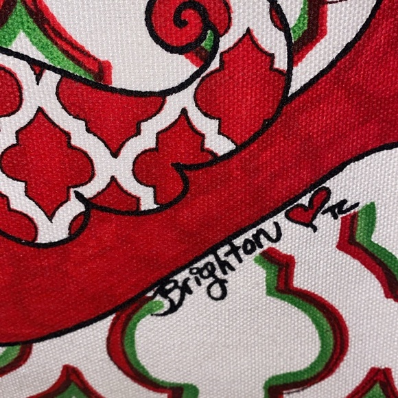 🆕BRIGHTON Canvas “Love & Joy” Tote - Picture 5 of 12